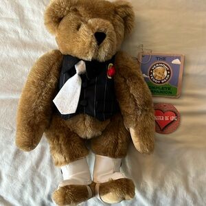 Vermont Teddy Bear Gangster of Love outfit